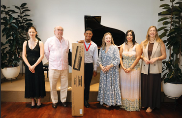 Jóvenes destacan en ProPiano Hispaniola 2026