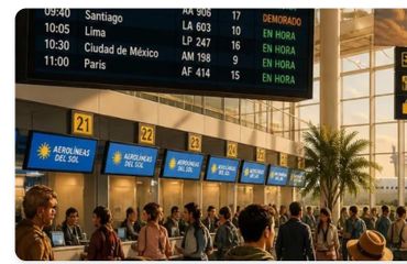 Tráfico aéreo de RD crece 9.2% en mayo
