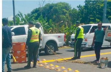 Digesett refuerza la seguridad vial en Sabana Yegua