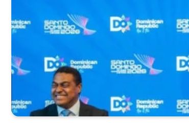 Collado y Monegro presentan Juegos Santo Domingo 2026 en Miami