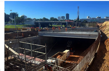 Avanza túnel de la Luperón; obra sería entregada en junio