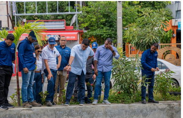 CAASD inspecciona saneamiento de cañadas en el Gran Santo Domingo