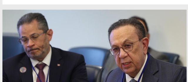 Valdez Albizu participó en reuniones de primavera del FMI y del GBM