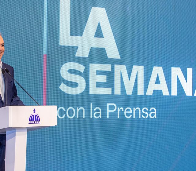 Abinader realizará este lunes encuentro La Semanal con la Prensa, desde Santiago 