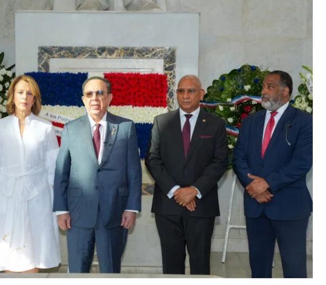 BCRD honra Padres de la Patria en el 182 aniversario de la Independencia Nacional