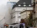 Dron ruso impacta sede del Servicio de Seguridad de Ucrania en el centro de Kyiv; hay heridos