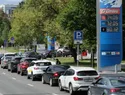 Filas en Moscú por nueva escasez de combustible