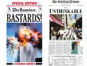 A 25 años del 11S: las portadas de los diarios que narraron la tragedia