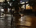 Lluvias torrenciales causan inundaciones y suspensión de transporte en Valencia, España