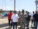 Alejandro Campos supervisa el Puerto de La Romana y anuncia remodelación en octubre