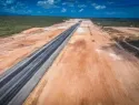 Avanzan a buen ritmo los trabajos del Aeropuerto Internacional Cabo Rojo en Oviedo, Pedernales