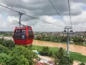 Teleférico de Santo Domingo suspende servicio en conexión con Sabana Perdida por lluvias