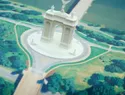 Gobierno de Trump iniciará "Arco del Triunfo" presidencial en Washington pese a demandas