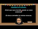 "Árbol que nace torcido jamás su rama endereza"