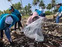EDENORTE impulsa la protección ambiental con jornada de limpieza en playa Boca de Nagua