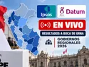 Resultados a boca de urna en Perú: Datum da ventaja a Zegarra en Arequipa y a Chahuaylla en Apurímac
