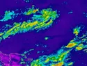 Indomet vigila zona de lluvias en el Atlántico y anuncia aguaceros para esta tarde