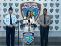 Faride y Director de la PN dan espalda a la prensa