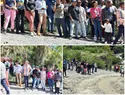 Comunitarios de La Higuera, Boca de los Arroyos, Hondo Valle, Los Gajitos y La Ciénaga reclaman arreglo de carretera