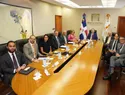 Gobernador Valdez Albizu recibe a representantes de J.P.Morgan