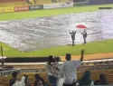 La lluvia vuelve a suspender el Estrellas-Águilas en el Estadio Cibao de Santiago
