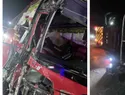 Accidente en Punta Cana deja un muerto y dos heridos tras choque entre camión y autobús