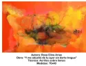 Rosa Elina Arias presentará su exposición de pintura número 31