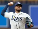 Peralta brilla con seis ponches y Palacios define con hit de oro para los Rays ante Boston