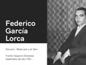 Lorca: medio pan y un libro