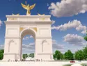Jueza federal cuestiona la urgencia de Trump por levantar un arco triunfal de 76 metros en Washington