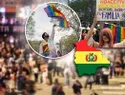 Comunidad LGTBI de Bolivia marcha en La Paz por sus derechos y contra la discriminación