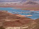 Lago Powell, el segundo embalse más grande de EE.UU., alcanza su nivel más bajo de la historia