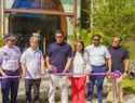 David Collado inaugura tres parques y una iglesia remozada en Boca Chica por RD$76.5 millones