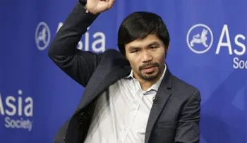 Pacquiao afirma que su hombro se recuperó al 80 ó 90%