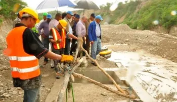 INDRHI rehabilita canal de riego  Hernán Cortez en Azua