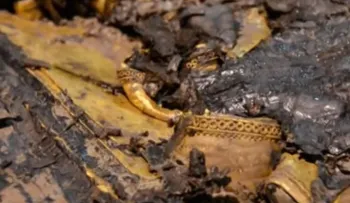 Hallan en China un tesoro de 'pezuñas' de oro en una necrópolis imperial