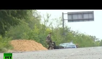 Primeras imágenes: Bombardeo en el que murieron dos periodistas rusos en Ucrania