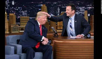 Es tu deber reírte de Donald Trump
