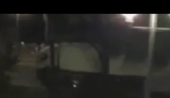 Momento exacto de la salida del camion en Niza, Francia (VIDEO)
