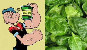 Descubren la increíble propiedad espinacas que Popeye no sabías 