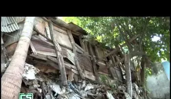 Anciana pide ayuda para construir su vivienda, en Haina, SC (Video)