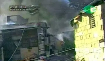 Video: Incendio reduce a cenizas 11 viviendas en Bella Vista, de Santiago
