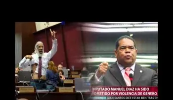 Graban â??dembowâ? sobre enfrentamiento diputados Juan Hubieres y Manuel Díaz