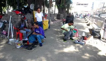 Otra vez paran trabajos en el Parque Duarte