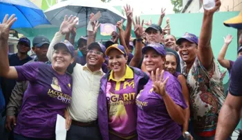 Margarita recibe apoyo sectores zona sur D.N
