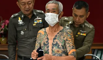 Los tatuajes que le costó la libertad a un jefe de la Yakuza japonesa prófugo desde hace 13 años