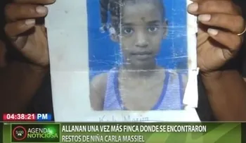 Vuelven allanar la finca donde se encontraron restos de niña Carla Massiel