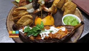 "La Bonaera" especial plato de un restaurante dominicano en Brooklyn