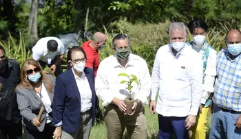 Plan Sierra inicia proyecto de reforestación con la siembra de 20 mil tareas de árboles en área de amortiguamiento presa Tavera-Bao