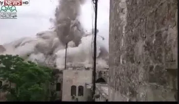 Rebeldes sirios detonan túneles, 13 muertos 